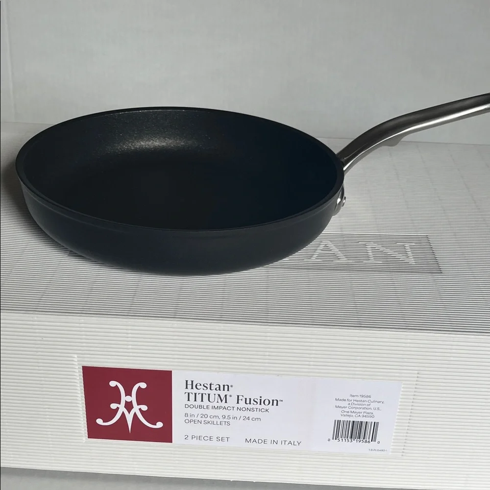 Hestan Titum Fusion Non-Stick 8” Open Skillet NEW